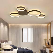 Of all the rooms in your home, your bedroom is probably the only one you spend time in when it's completely dark, completely bright and completely somewhere in between. Yanghang Coffee Or White Finish Modern Led Ceiling Lights For Living Room Master Bedroom Home Deco Ceiling Lamp Fixtures Ceiling Lights Aliexpress