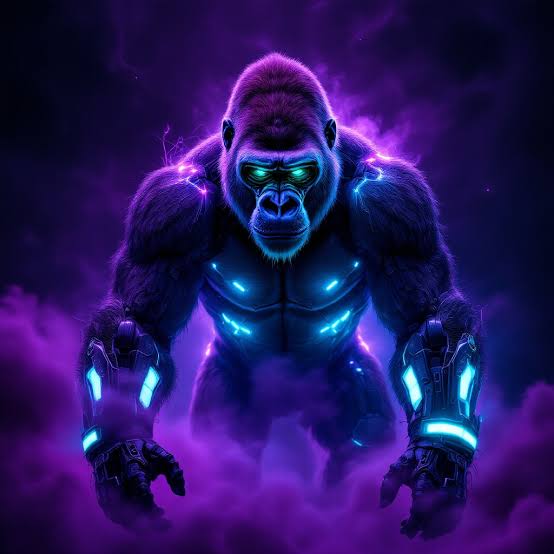Download Cyberpunk Gorilla Warrior Image - Cyberpunk, Gorilla, Futuristic |  StockCake
