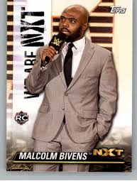Amazon.com: 2021 Topps NXT WWE We Are NXT #NXT-35 Malcolm Bivens NXT RC  Rookie Card Official World Wrestling Entertainment Trading Card in Raw (NM  or Better) Condition : Everything Else