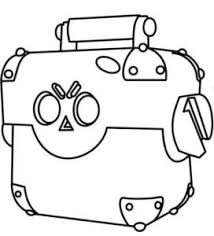 Big Box Of Brawl Stars Coloring Pages Print