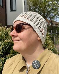 Crocheted myself a Spy Who Loved Me hat because apparently I have way too  much time