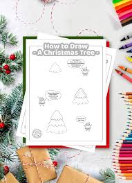Connecting the top edge, draw another curvy line. Learn How To Draw A Christmas Tree Step By Step