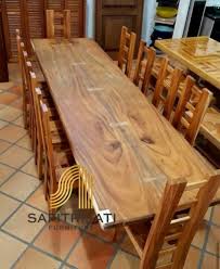 Pembayaran mudah, pengiriman cepat & bisa cicil 0%. Jual Meja Makan Kayu Trembesi Besar Dan Utuh Safitri Jati Furniture