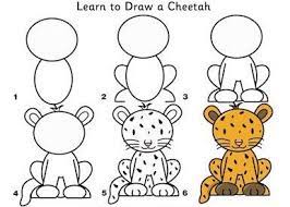 You have enjoyed the tutorials about how to draw a dog, lion, tiger and elephant. Learn To Draw African Animals Simple Diys Kids Activities In 2021 Draw Animals For Kids Cheetah Drawing Art Drawings For Kids