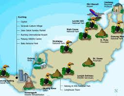 Mapping of inverse distance weighting interpolation based on notified cases of hfmd by divisions in. Introduction To Sarawak The Land Of The Hornbills Latitudes