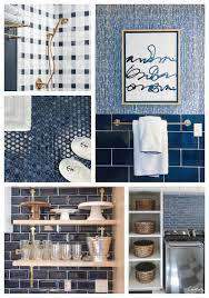 Navy Tile Trend Alert Tile Trends Navy Blue Tile Light Blue Backsplash
