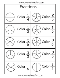 Free Fraction Worksheets For Grade 3 Pictures 3rd Grade Free Preschool Worksheet Kd Worksheet In 2020 Fractions Worksheets Free Preschool Worksheets Fractions