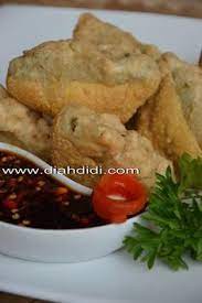 Tahu Aci From Tegal Central Java It S A Fried Tofu Stuffed With Tapioca Flour Marinated Garlic And Chopped Sca Resep Masakan Resep Tahu Makanan Dan Minuman
