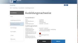 Hallo zusammen, auf der seite der ihk gibt es ja vorlagen, für ein berichtsheft bzw. Azubionline Ausbildungsnachweis Online Einreichen Youtube