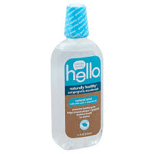 Hello Naturally Healthy 16 Oz Antigingivitis Natural Mint Mouthwash Bed Bath Beyond