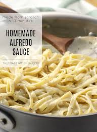 Reduce the heat to low and let the mixture simmer, continuing to stir, until slightly thickened (about six minutes). Easy Homemade Alfredo Sauce The Toasty Kitchen