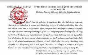 Đề nghị luận văn học hỏi về tác phẩm đất nước, hầu hết học sinh tphcm đều vui và thích thú. Ä'á» Thi Tham Kháº£o Mon Ngá»¯ VÄƒn Ká»³ Thi Thpt Quá»'c Gia Vnexpress