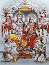 12x16 Inch Poster Lord Ram Rama Sita Darbar Glitter Paper Shri Ram Wallpaper Lord Rama Images Lord Hanuman Wallpapers