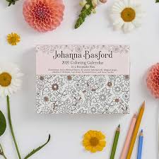 Every so often, however, two of my favorites are the front and back of the same page & i. 2020 Day To Day Colouring Calendar Johanna Basford Johanna Basford