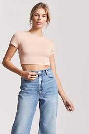 Ribbed Knit Crop Top