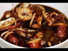 How To Cook Adobong Pusit Recipe English Pusit Recipe Adobong Pusit Recipes