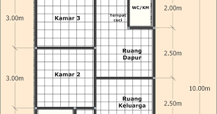 Berbeda dengan ukuran yang sudah dibahas di atas, rumah minimalis ukuran 6×14 sudah mampu memberikan 2 buah kamar tidur, 1 kamar mandi, ruang tamu atau ruang. Desain Rumah Minimalis 2 Kamar Ukuran 6x10 Cek Bahan Bangunan
