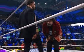 MJF Welcomes Mick Foley To AEW With Brutal Low Blow At Double Or Nothing