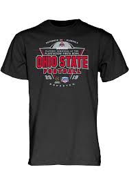 Ohio State Buckeyes Black 2019 College Football Playoff Bound Short Sleeve T Shirt 5719136 In 2020 College Football Playoff Ohio State Buckeyes College Football