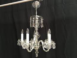 In the design of golden cast brass chandeliers, it is necessary to burnish the metallic parts or it can also be gilded by genuine gold. Bohemia Crystal Chandelier 1970s For Sale At Pamono