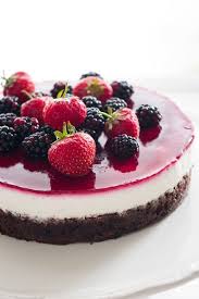 Schoko Beeren Torte Mit Vanillequarkcreme Kuchen Und Torten Kuchen Und Torten Rezepte Beeren Torte