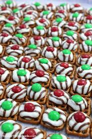 Getting the right amount of spread for these cookies is key. Christmas Candy Pretzel Hugs Hoosier Homemade