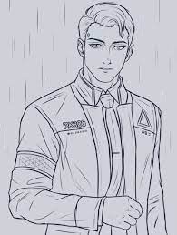 You'd convinced a part of yourself he would be hard, and cold but his synthetic skin is a convincing replica. Pin By Ksyusha Nikitina On Detroit Become Human Detroit Become Human Detroit Become Human Connor Detroit