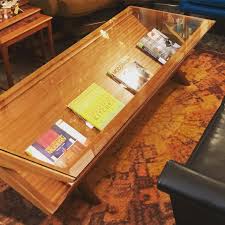 John keal / coffee table (1 of 4). The Junction John Keal For Saltman Brown Coffee Table With Magazine Rack Midcenturycoffeetable Onlythebest Saltmanbrown Onlythebest Midcentury Mcm Sanantonio Houston Austin Dallas Eclecticdecor Interiordesign Johnkealcoffeetable
