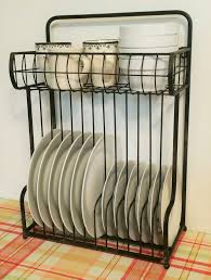 Rustic Industrial Wall Or Counter Iron Plate File Folder Rack Kuchen Shaker Stil Traumkuche Kuche