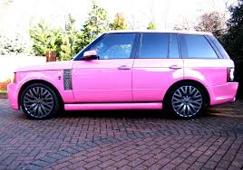 Katie price drives a sensible car… painted a ridiculous color. Months Ago Katie Price Made An Attempt To Sell Her Bubble Gum Pink Range Rover Herself Via Twitter From Th In 2020 Celebrity Cars Range Rover Luxury Cars Range Rover
