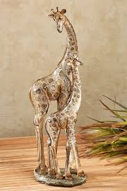 Giraffe Family Table Sculpture Giraffe Family Sculpture Family Sculpture