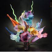 Bouquet of 8 blown glass flowers and 1 butterfly make for a beautiful and everlasting bouquet! 52 Glass Flowers Ideas Glass Flowers Glass Flowers