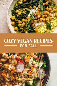 Cozy Vegan Recipes For Fall Autumn Salad Recipes Fall Recipes Fall Vegan Recipes