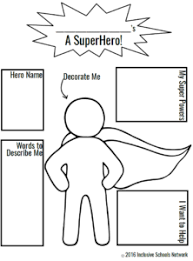 Some people do think superman's red color underwear is ugly but it is now an icon. Champions Of Inclusion Isw Activities Superheld Klassenzimmer Superhelden Malvorlagen Superhelden Fur Kinder