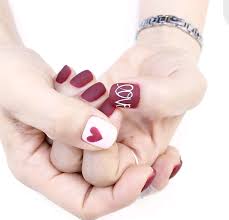 A strong red nail is a classic, and this matte, which is the perfect shade of crimson, adds a bit of necessary drama. Dark Red Matte Nails For Love Beauty Bigbang Flickr