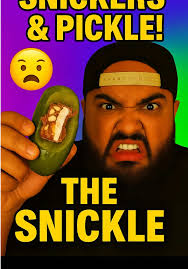 Snickers Bar inside Pickle