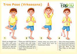 Yoga For Kids 10 Easy Yoga Poses Their Health Benefits Yoga For Kids Kids Yoga Poses Kid Friendly Yoga