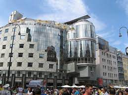 The building is adjacent to stephansdom cathedral and has been considered as quite controversial due. Ad Classics Haas Haus Hans Hollein Archdaily