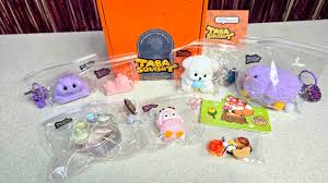 Unboxing a package with the Viral TabaSquishy
