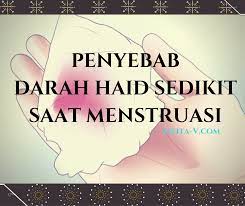 Darah haid sedikit bisa disebabkan oleh berbagai kondisi. Penyebab Darah Haid Sedikit Saat Menstruasi
