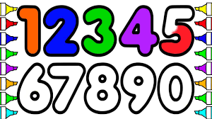 Whether your child needs to fine tune his motor skills or simply wants a break from the daily homework grind (or both), our coloring worksheets will do the trick. 123 Numbers How To Draw Numbers 0 To 9 Coloring Pages And Coloring Pages For Children Youtube