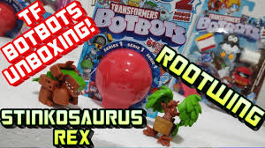 Maybe you would like to learn more about one of these? Unboxing Botbots Rootwing And Stinkosaurus Rex Transformers Blind Bag Single Packs Youtube