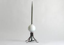 A Vintage Lightning Rod From The Early 1900 S Definitely A Statement In Any Room 129 Lightning Rod Aeron Chairs Decor