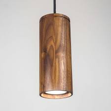 Modern Pendant Light Small Wood Cylinder Pendant Light Cylinder Pendant Light Modern Pendant Light Wood Pendant Light