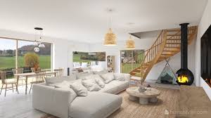 Its simple color scheme is very. Scandinavian House Home Decoration Project And 3d Renderings Inspiration 13 Abril Foraster Homestyler