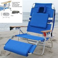 Ostrich Padded 3 N 1 Beach Chair Lounger With Side Tray