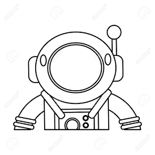 Astronaut Suit Helmet Space Outline Vector Illustration Eps 10 Royalty Free Cliparts Vectors And Stock Illustration Image 74684170 Old astronaut in a space suit without a helmet. astronaut suit helmet space outline vector illustration eps 10