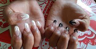 Pinta las uñas de anna con colores, calcoma. Shantal Salon Unas Acrilicas Diseno De Fuego En 2 Colores Facebook