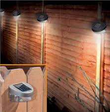 6 X Solar Powered Door Fence Wall Lights Led Outdoor Garden Lighting 0 Garden Wall Lights Fence Lighting Outdoor Garden Lighting