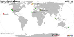 Decorative map of the greek islands nisario, langos, caloiera and piscopia. Volcano Earthquake Report For Saturday 22 May 2021 Volcanodiscovery